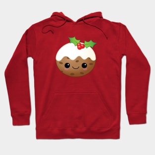 Cute Kawaii Christmas Pudding Hoodie